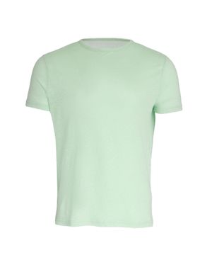 Straight-fit t-shirt in light green 