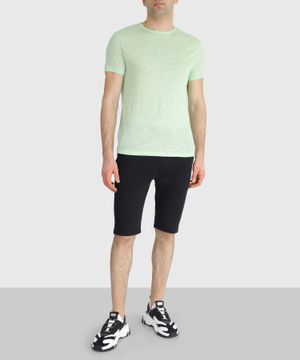 Straight-fit t-shirt in light green 