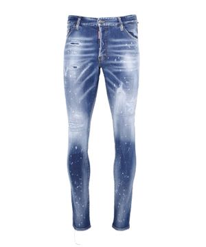 Blue "Skater" skinny jeans