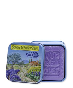 Purple clay soap "Paysage"