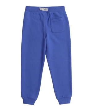 Logo detail joggers in blue