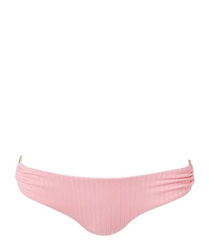 Evita Blush ribbed bikini bottom