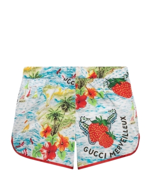 Multicolor printed shorts
