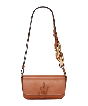 Chain "Anchor" shoulder bag in brown