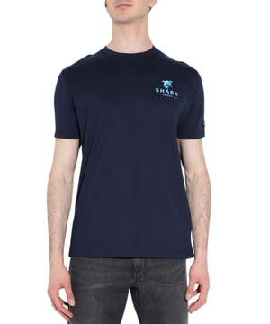 Logo detail t-shirt in navy