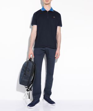 Straight-fit trousers in blue