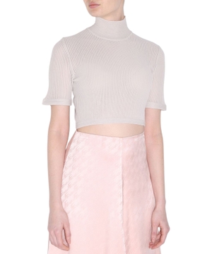 High neck top