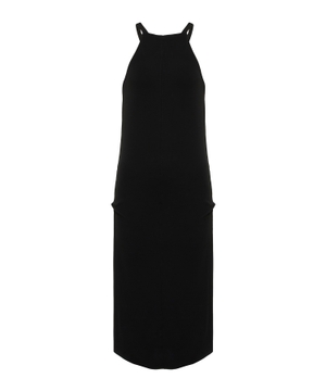 Sleeveless dress in black