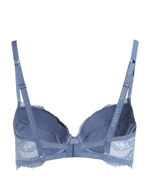 Lace bra in blue