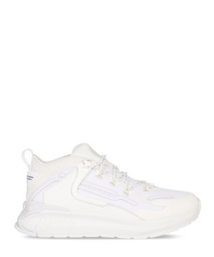 Lace-up sneakers in white