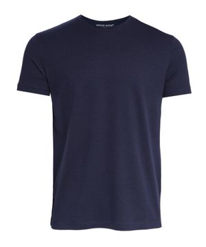 Straight-fit t-shirt in navy