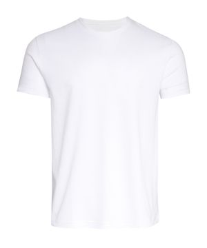 Straight-fit t-shirt in white 