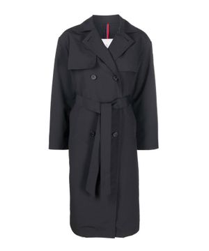 Double breasted trench coat