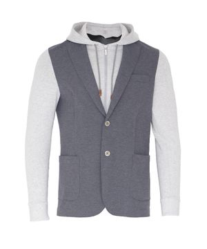 Hooded blazer