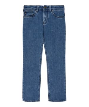 Straight-fit jeans in blue