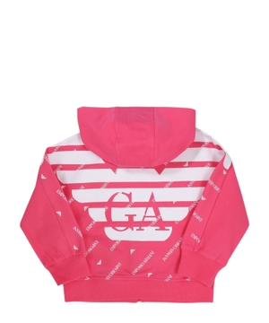 Logo printed cardigan