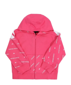 Logo printed cardigan