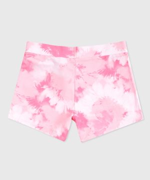 Printed shorts in pink 