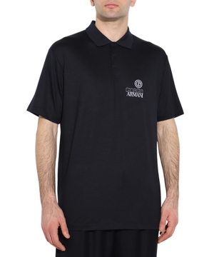 Loqo detallı qısaqol polo