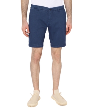 Straight-fit denim shorts