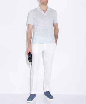 Straight fit casual trousers