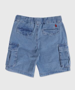 Elastic waist shorts