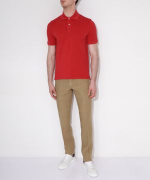 Two button collar polo