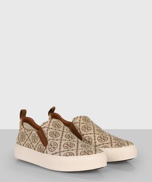 "T Monogram" slip-on sneakers