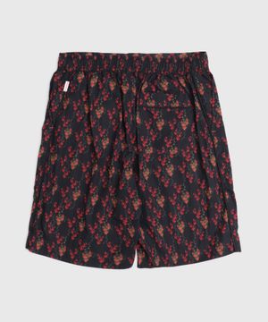 Cotton shorts with print