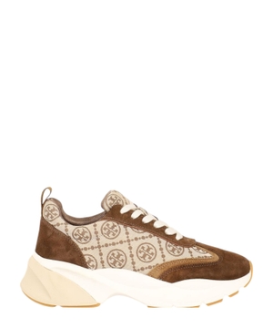 T monogram "Good Luck" trainer sneakers