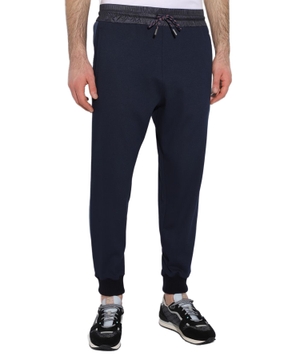 Logo-embossed joggers