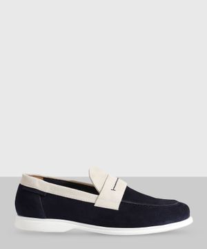 Suede loafers