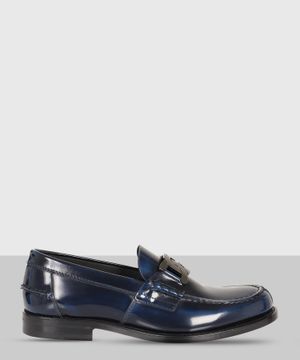 Leather loafers