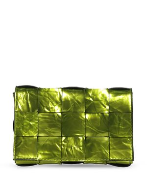 Woven design Maxi Intrecciato shoulder bag