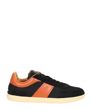 Lace-up sneakers with logo detail