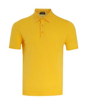 Qısaqol pambıq polo t-shirt