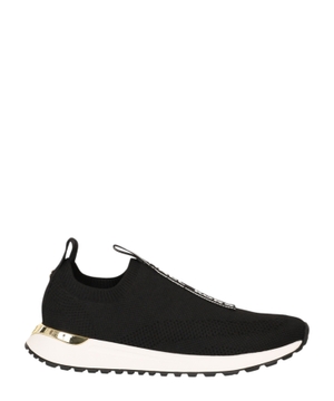 Logo tape mesh slip-on trainer