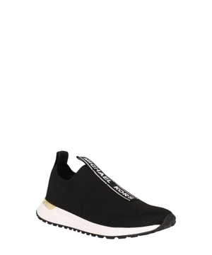 Logo tape mesh slip-on trainer