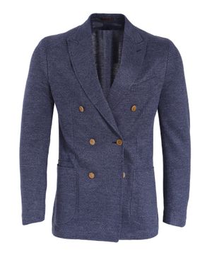 Straight fit long sleeve blazer