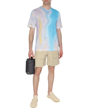 Qısaqol printli t-shirt