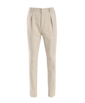 Elastic waist trousers