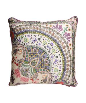 Cushion with floral print