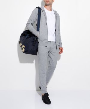 Straight-fit sport cardigan