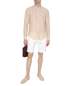 Striped linen shirt