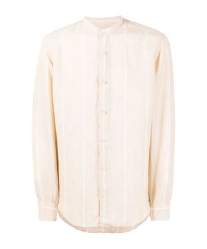 Striped linen shirt