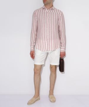 Striped linen shirt