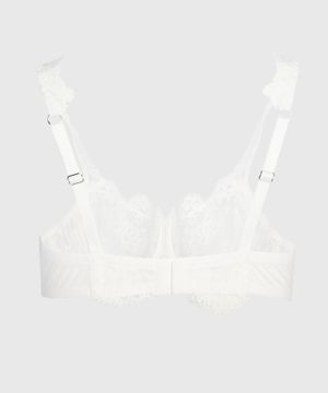 Lace design bra