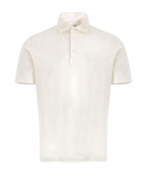 Straight fit short sleeve polo