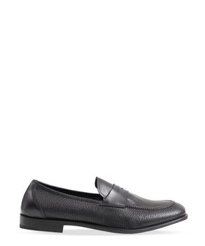 Leather loafers