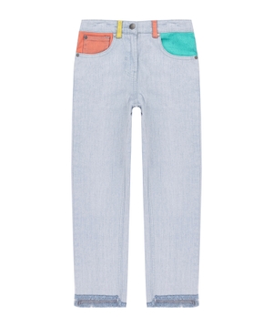 Straight fit denim jeans